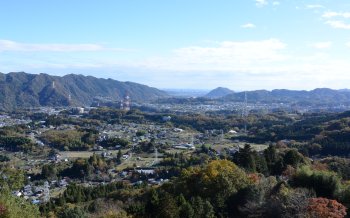 ④ 桜山展望台からの眺め