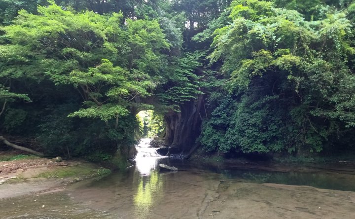 濃溝の滝・亀岩の洞窟（のうみぞのたき・かめいわのどうくつ）